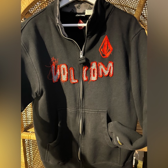Volcom V Stone Full Zip Fleece Sweatshirt - Picture 8 of 13